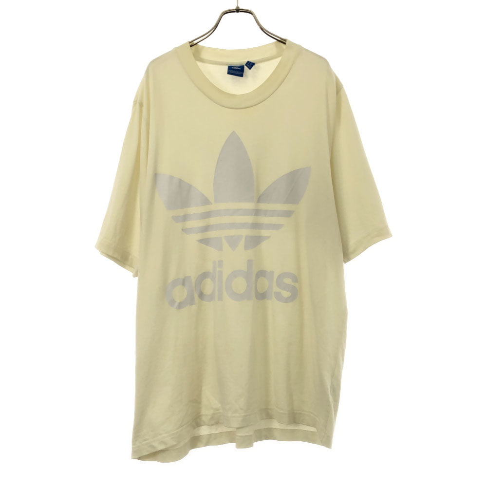 アディダス トレフォイルロゴ 半袖 Tシャツ 2XO ホワイト系 adidas ビッグサイズ メンズ