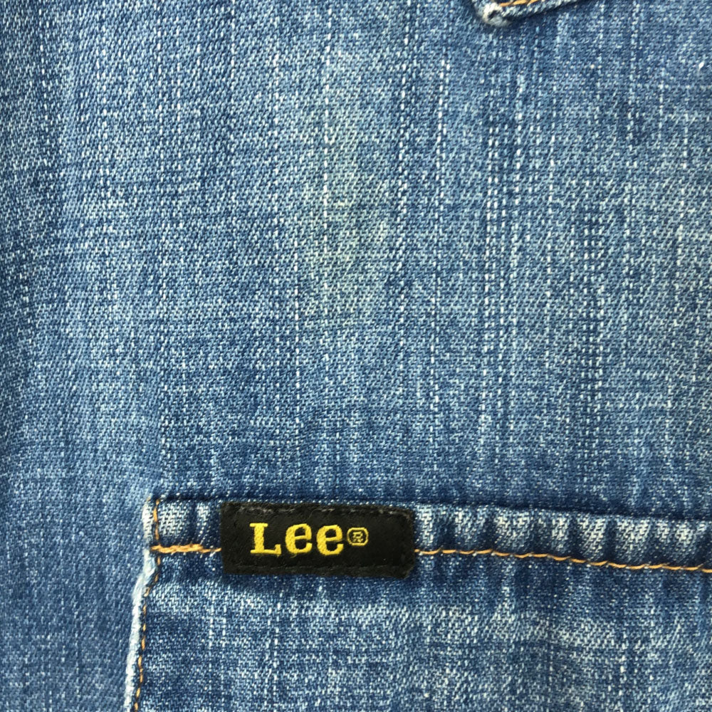 リー 7分袖 デニム ウエスタンシャツ M Lee レディース