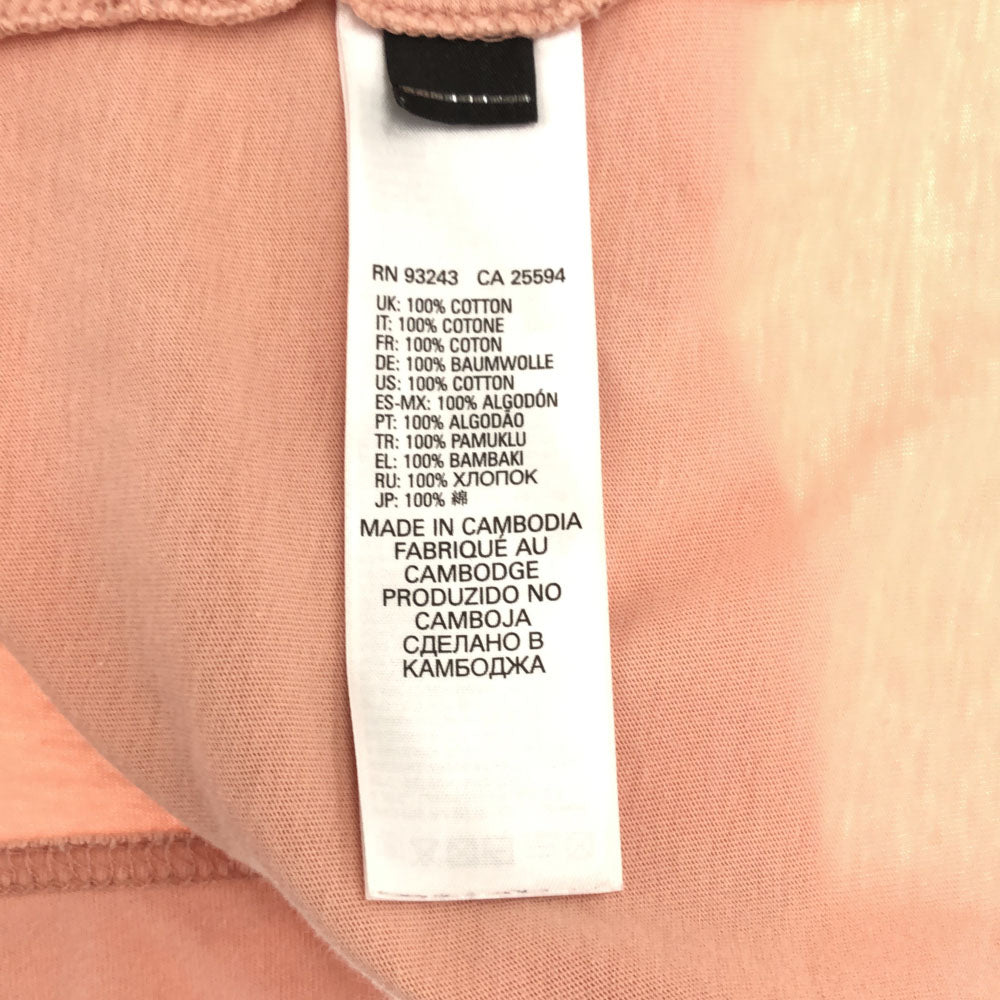 ディーゼル プリント 半袖 Tシャツ L ライトピンク DIESEL メンズ