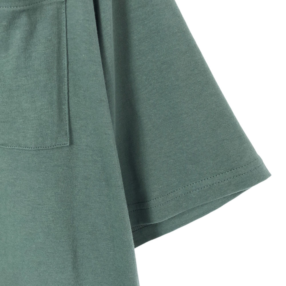 未使用 アンブロ バックプリント 半袖 Tシャツ O グリーン umbro ポケT メンズ