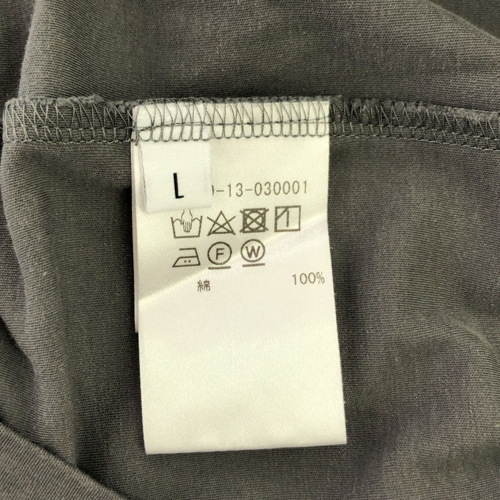 COLUMN コラム 日本製 半袖 ポロシャツ L グレー メンズ