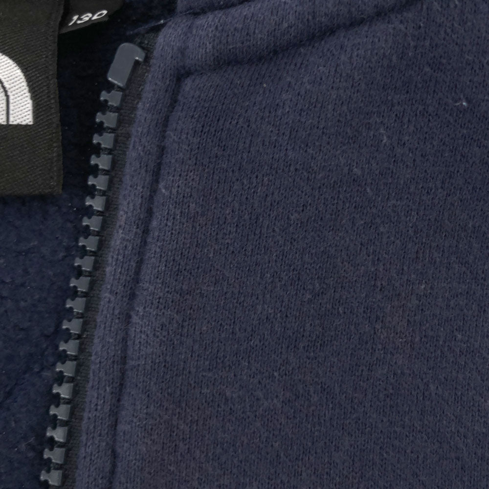 ザノースフェイス NTJ11808 長袖 ジップパーカー 130 ネイビー THE NORTH FACE アウトドア キッズ