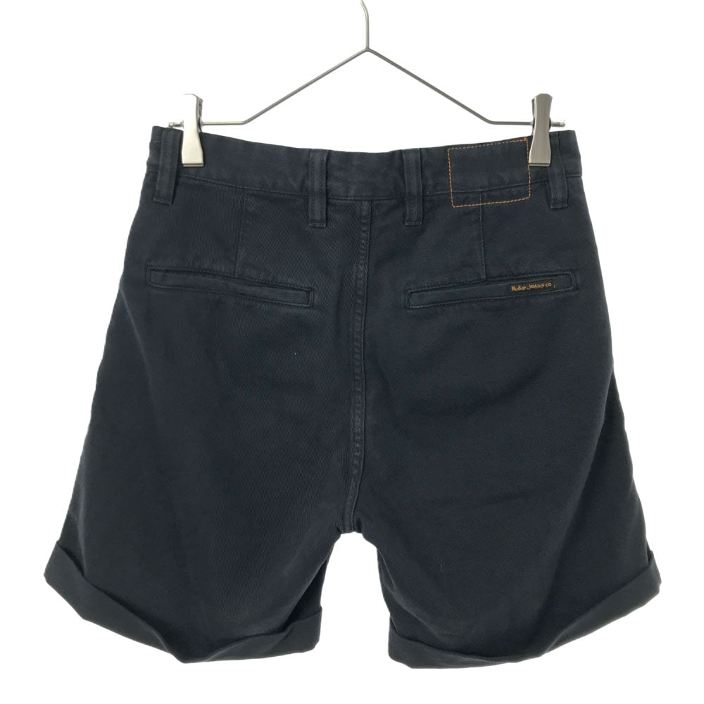 ヌーディージーンズ デニムショートパンツ w26 ネイビー Nudie Jeans ボタンフライ レディース