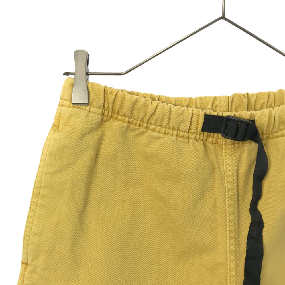 グラミチ アウトドアショートパンツ S イエロー Gramicci クライミング メンズ