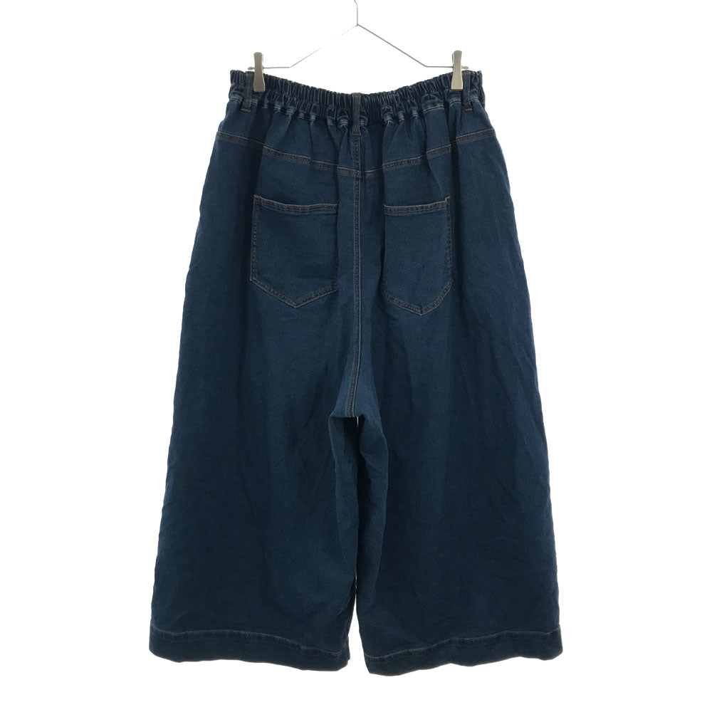 ノアールレーベル ツータック ワイドデニムパンツ 2 n'Or LABEL レディース