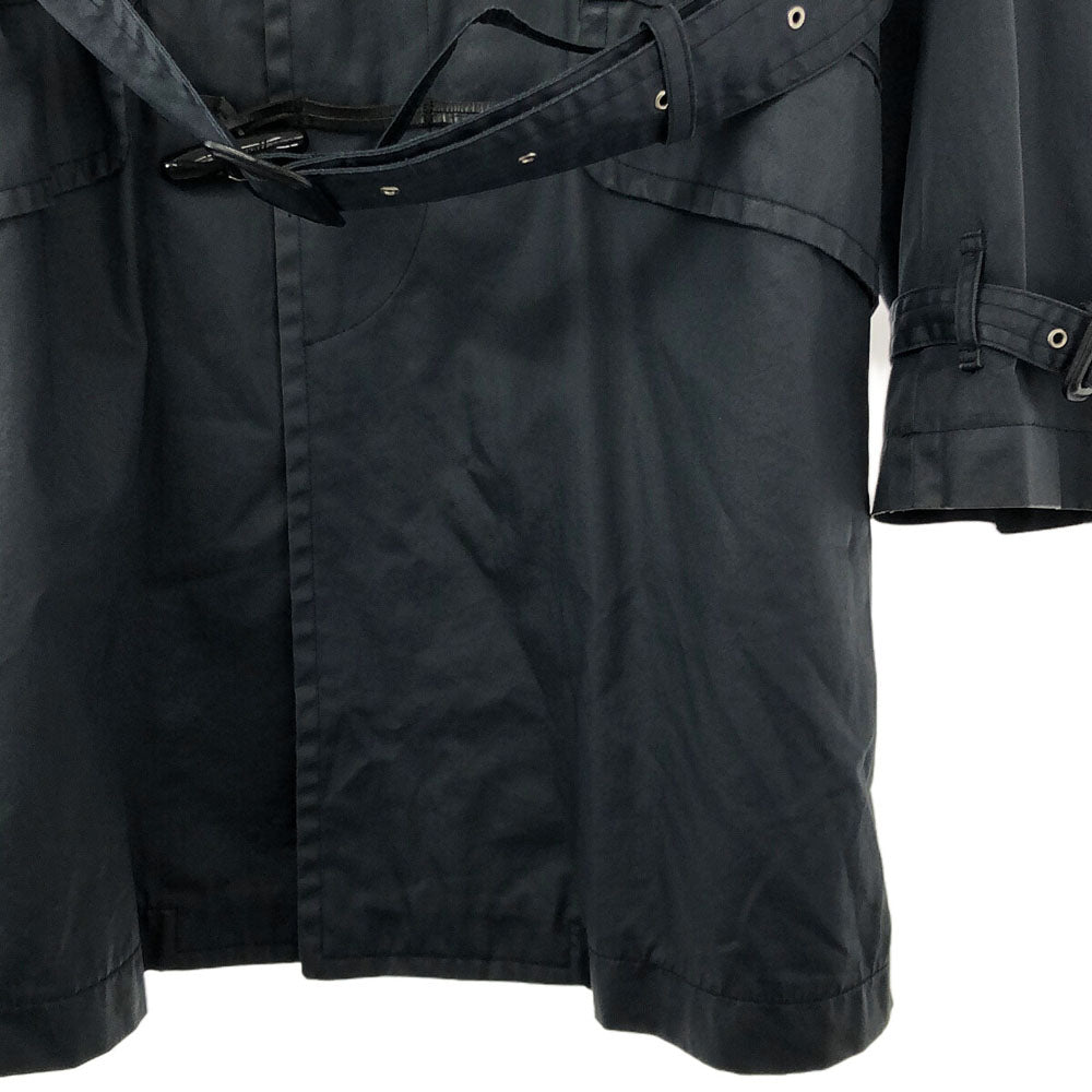 Gloverall グローバーオール 英国製 トレンチコート 40 ネイビー ダッフルコート メンズ