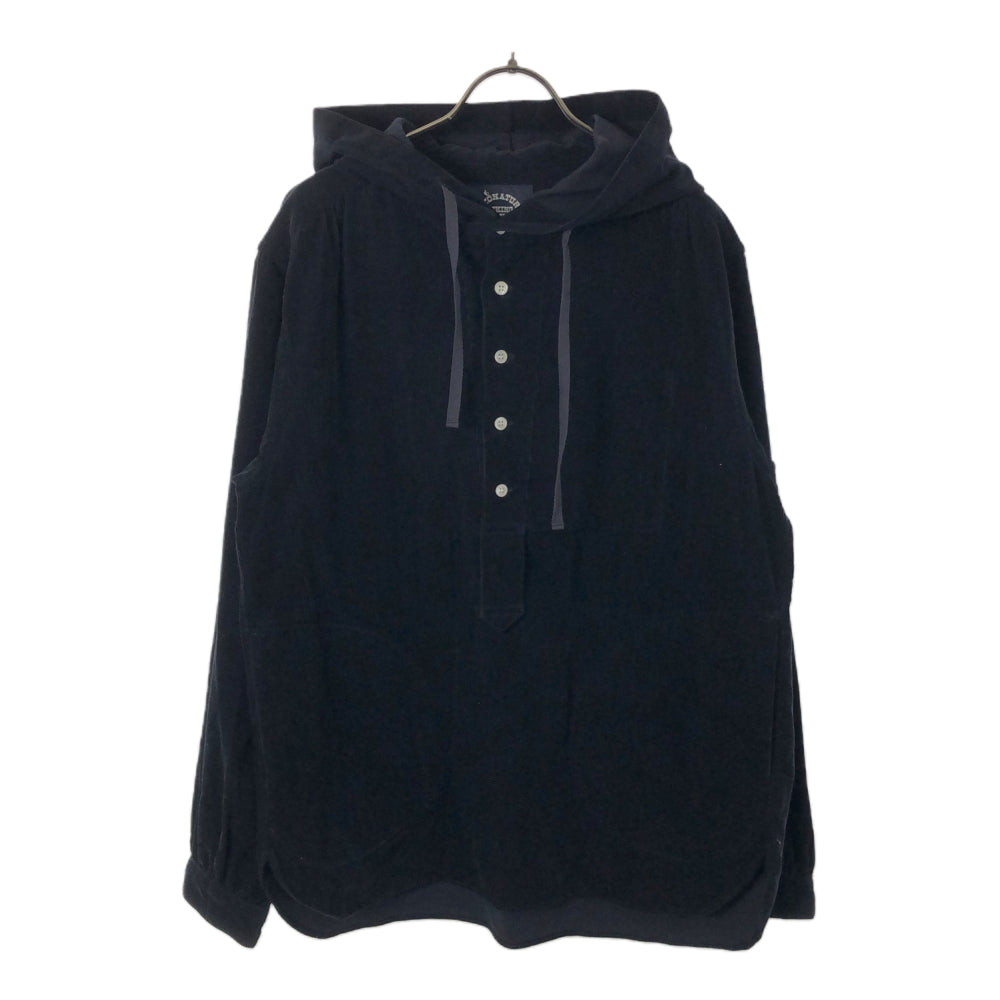 トウキョウナチュラルハイキングクラブ 日本製 長袖 コーデュロイ プルオーバー シャツジャケット M ネイビー TOKYO NATURAL HIKING CLUB メンズ