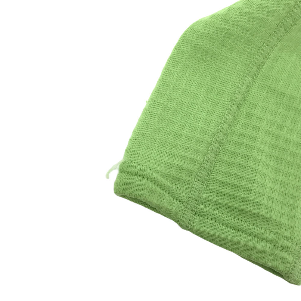 patagonia パタゴニア USA製 ハーフジップ アウトドアジャケット M ライトグリーン レディース