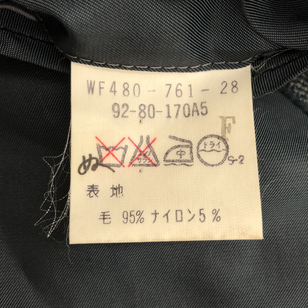 Burberrys バーバリーズ ストライプ テーラードジャケット グレー メンズ