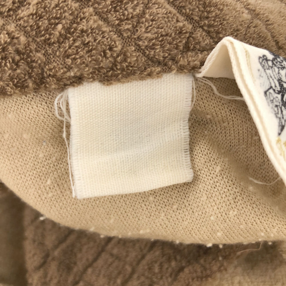 KENNINGTON ケニントン 70s 長袖 パイル地 ポロシャツ ベージュ系 オールド ヴィンテージ メンズ