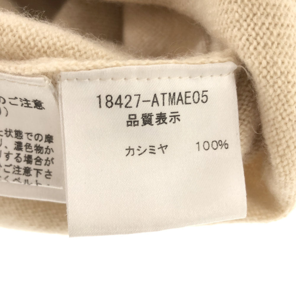 FOXEY フォクシー 日本製 カシミヤ100% 長袖 ニットカーディガン 40 ベージュ レディース