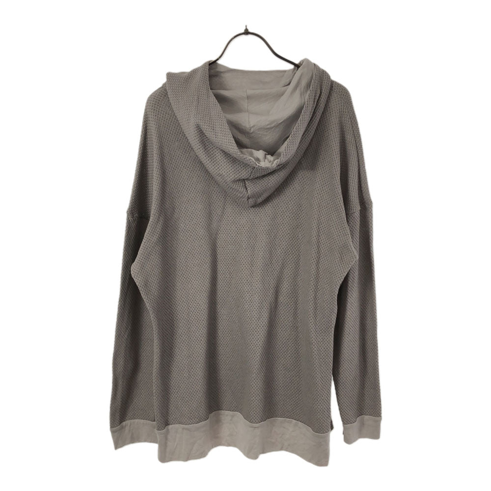 FACTOTUM ファクトタム 日本製 長袖 メッシュ パーカー 46 グレー メンズ