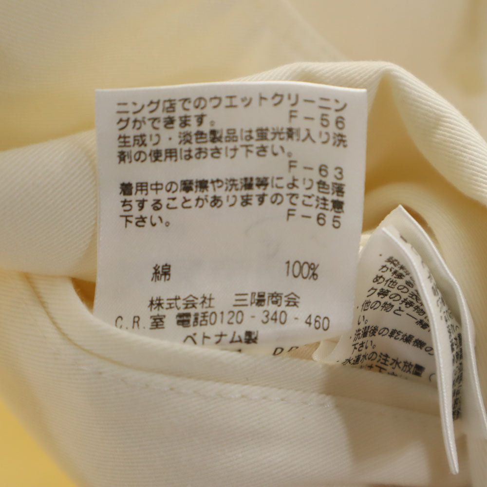 BLACKBARRETT ブラックバレット バイニールバレット 三陽商会 トレンチ ジャケット 3 アイボリー by NEIL BARRETT レディース