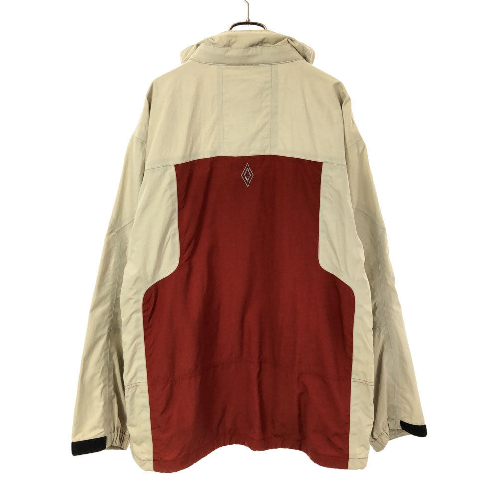 バートン スノーボード 長袖 ウェア M ベージュ×レッド BURTON スノーガード メンズ