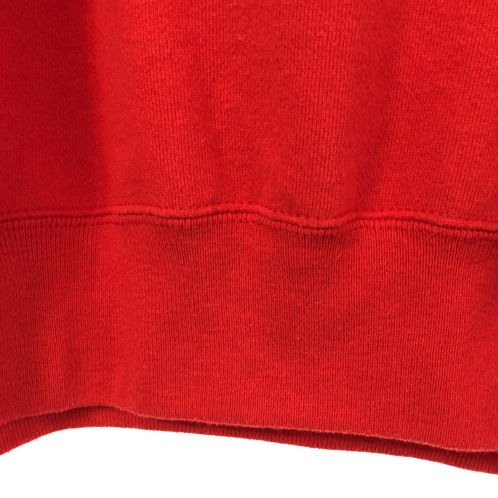 Hanes ヘインズ 90s USA製 プリント 長袖 トレーナー L レッド オールド ヴィンテージ スウェット メンズ