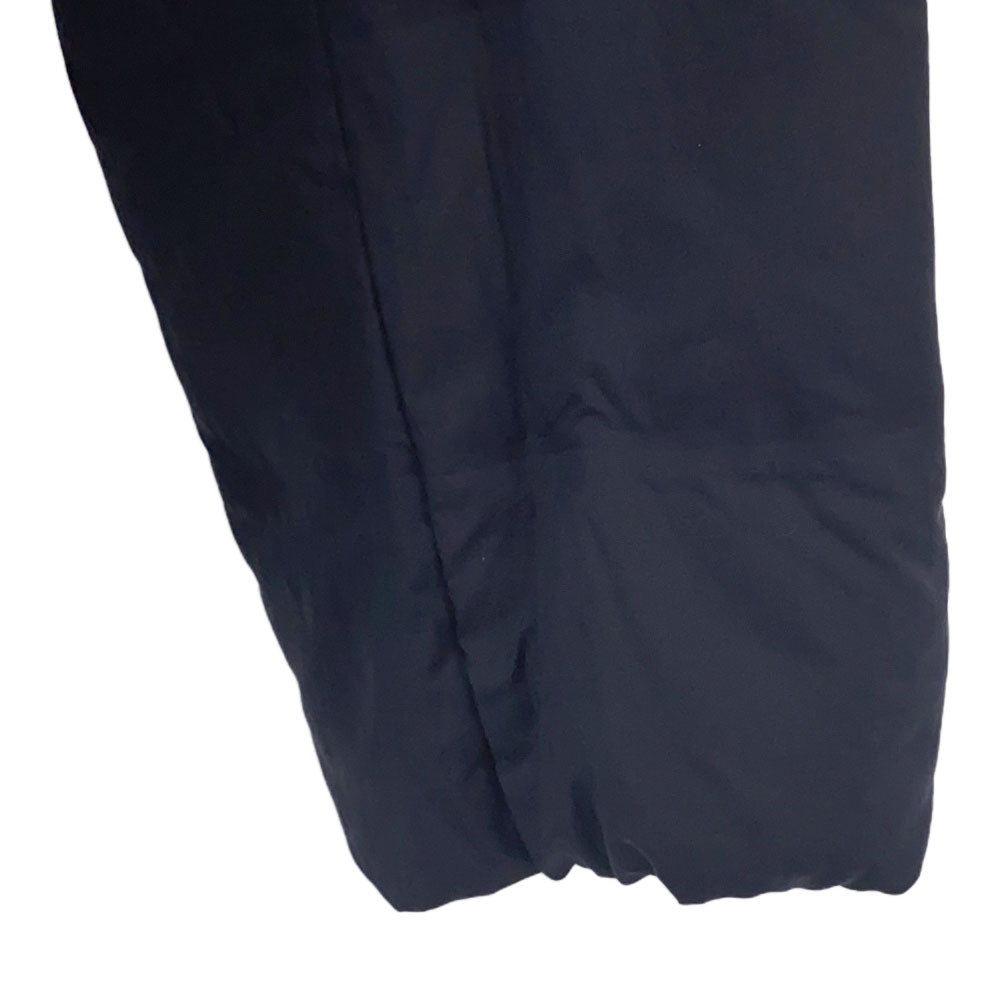 UNIQLO ユニクロ シームレス ダウンジャケット L ネイビー フード レディース