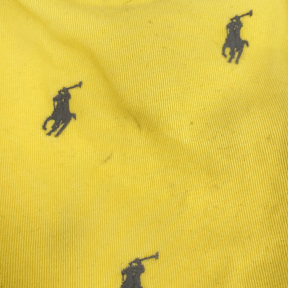 ラルフローレンスポーツ 総柄 ショートパンツ 4 イエロー RALPH LAUREN SPORT レディース