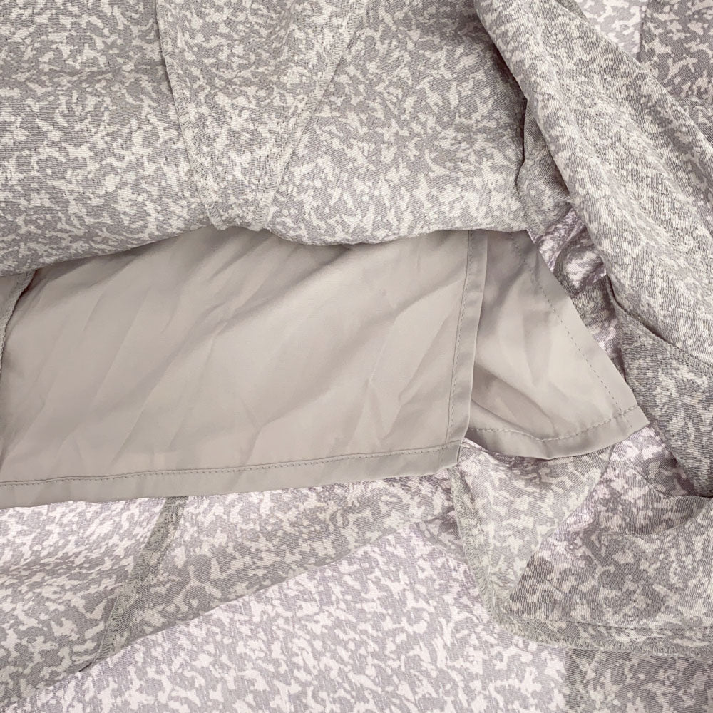 SNIDEL スナイデル SWFS214154 総柄 ロング丈 ハイウエストマーメイドプリント スカート 0 グレー系 SWFS214154 レディース