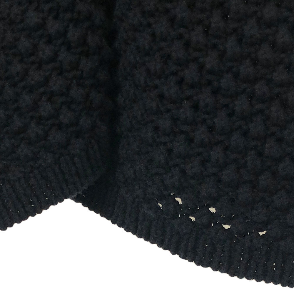 Paul & Joe Sister ポールアンドジョーシスター 未使用 長袖 透かし編み ニットカーディガン 2 ネイビー タグ付き レディース