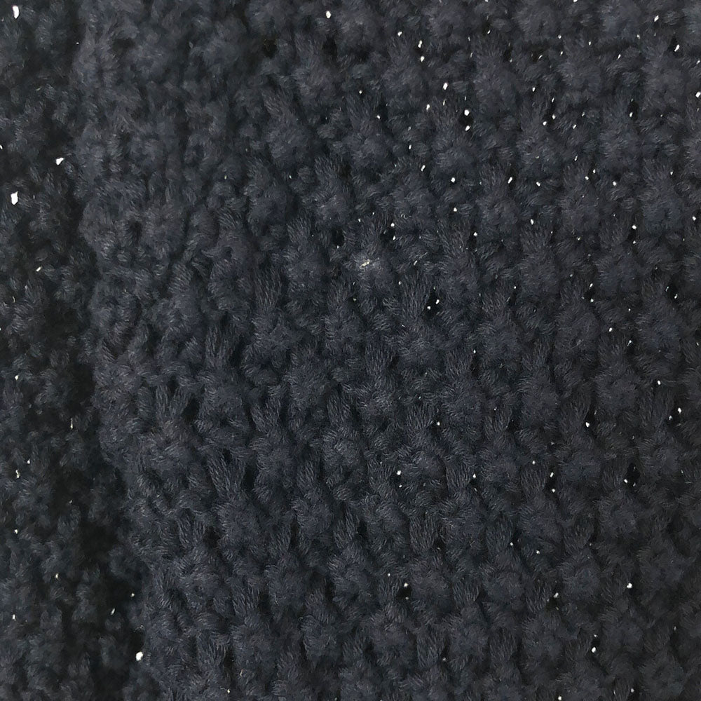 Paul & Joe Sister ポールアンドジョーシスター 未使用 長袖 透かし編み ニットカーディガン 2 ネイビー タグ付き レディース