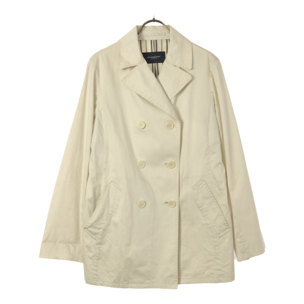 BURBERRY LONDON バーバリーロンドン ダブル ジャケット 9 ホワイト系 レディース