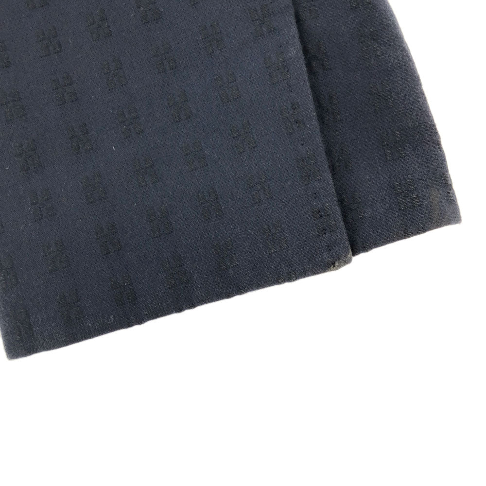 LANVIN LA COLLECTION ランバンコレクション 日本製 格子柄 長袖 テーラードジャケット 38 ネイビー レディース