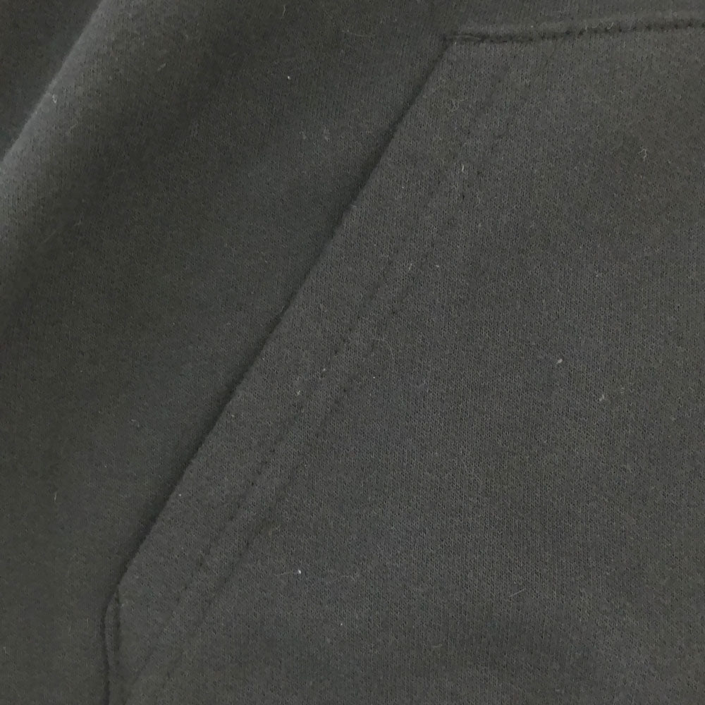 スカルスケーツ カナダ製 ロゴプリント 長袖 スウェットパーカー S ブラック プルオーバー スケートボード 裏起毛 カンガルーポケット メンズ