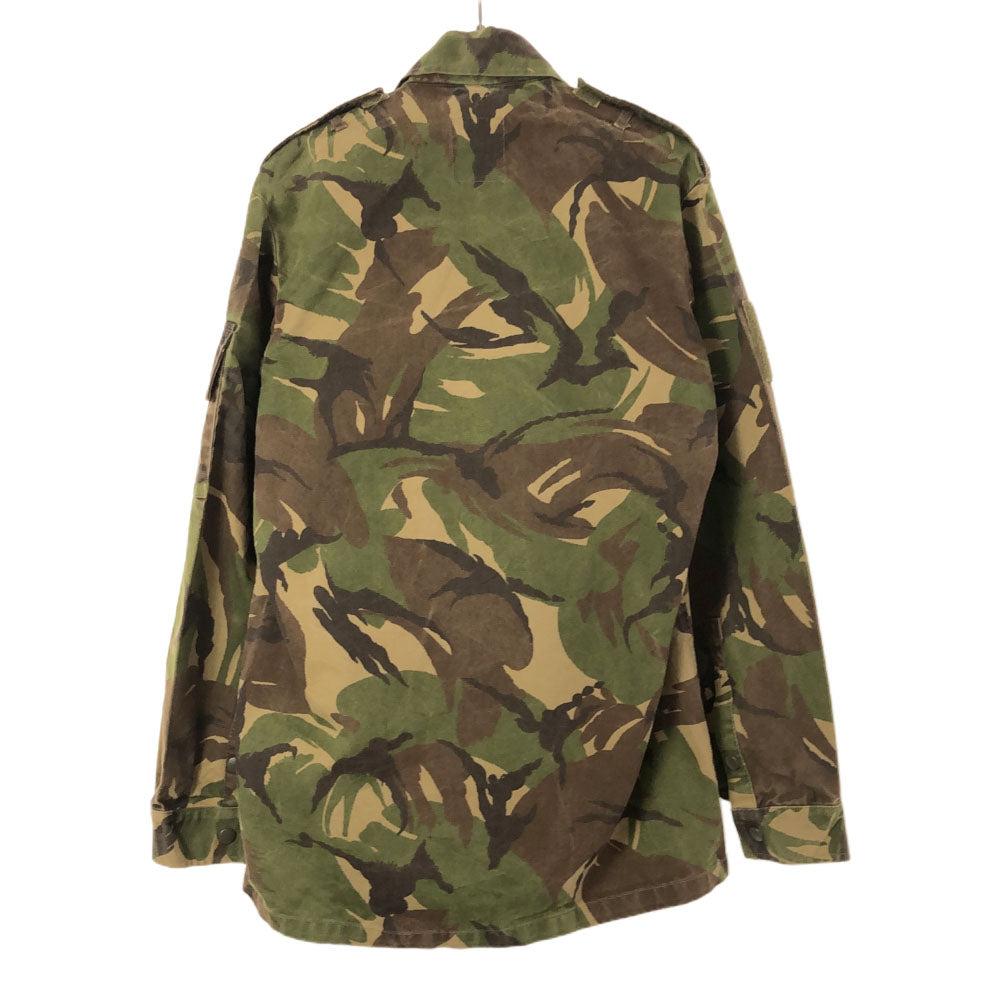 90s KL オランダ軍 迷彩 長袖 ミリタリージャケット カーキ オールド メンズ