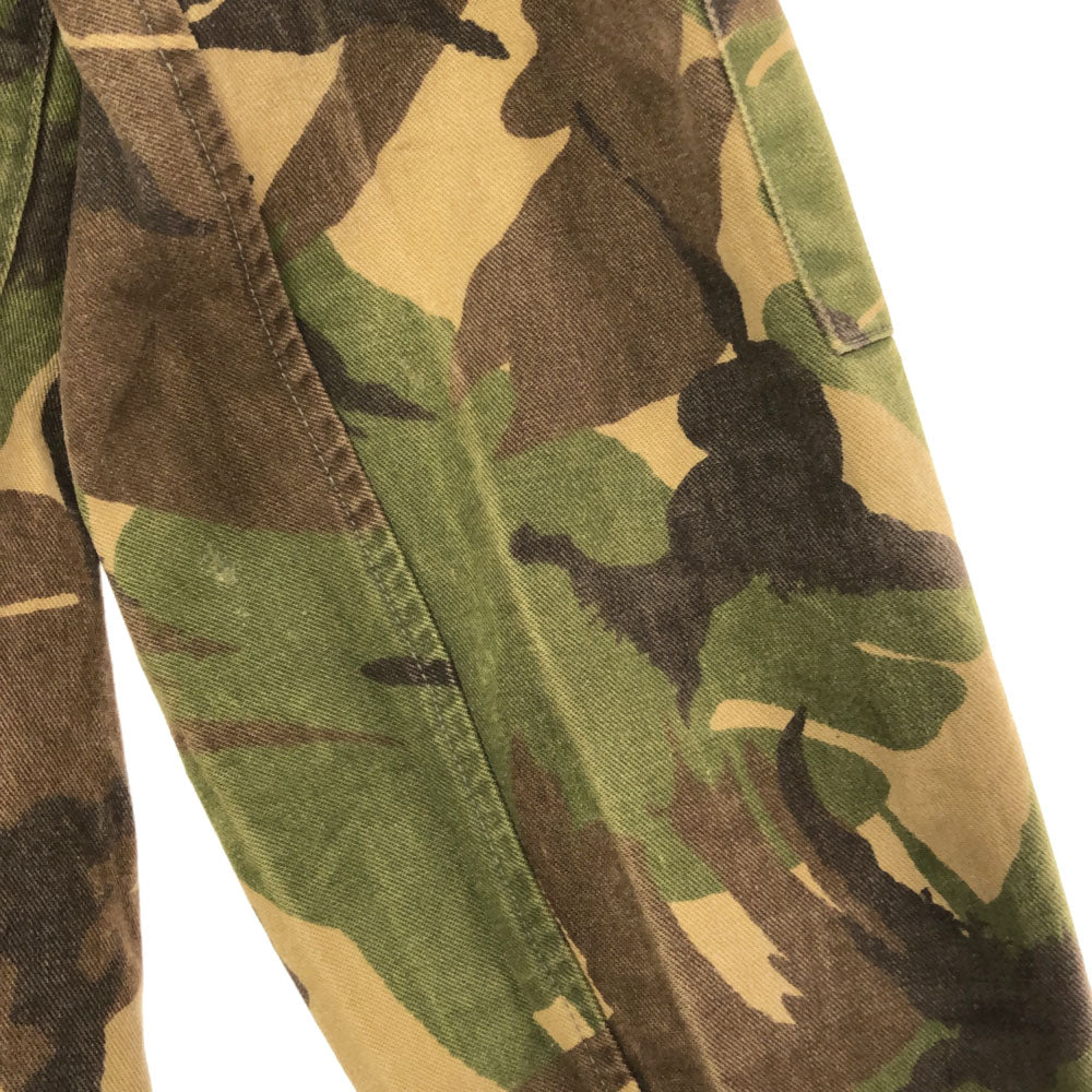 90s KL オランダ軍 迷彩 長袖 ミリタリージャケット カーキ オールド メンズ