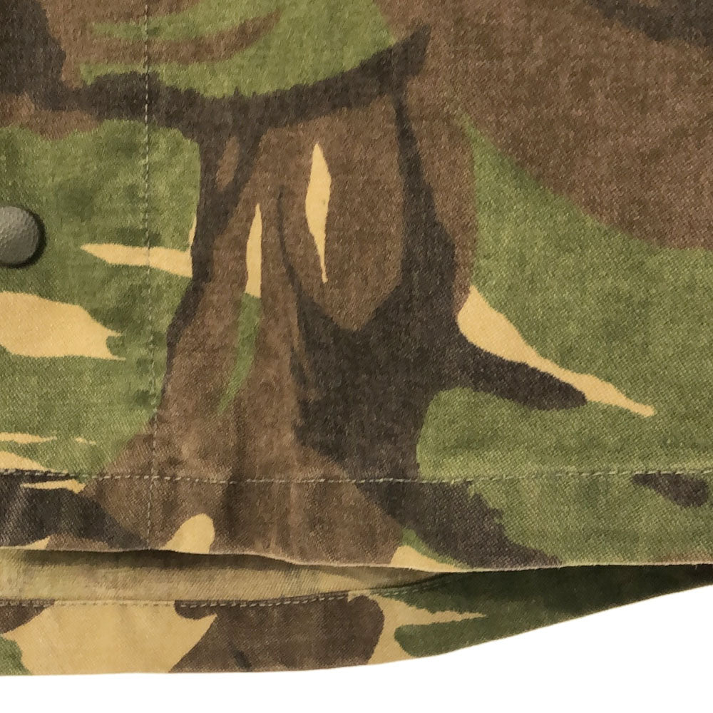 90s KL オランダ軍 迷彩 長袖 ミリタリージャケット カーキ オールド メンズ