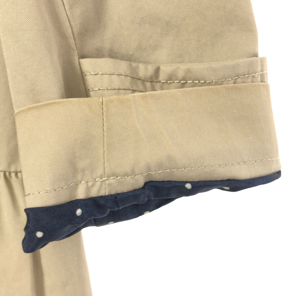 MAX&CO マックスアンドコー トレンチコート 4 ベージュ 裏ドット柄 レディース