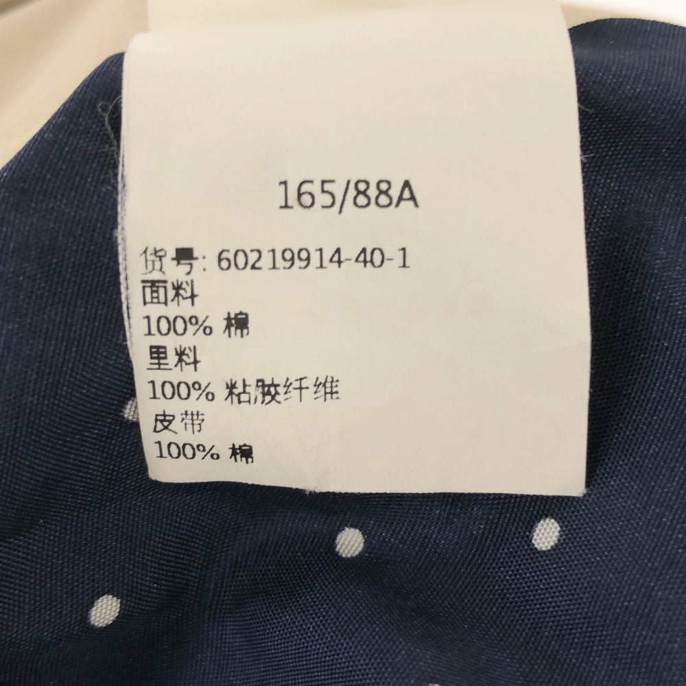 MAX&CO マックスアンドコー トレンチコート 4 ベージュ 裏ドット柄 レディース