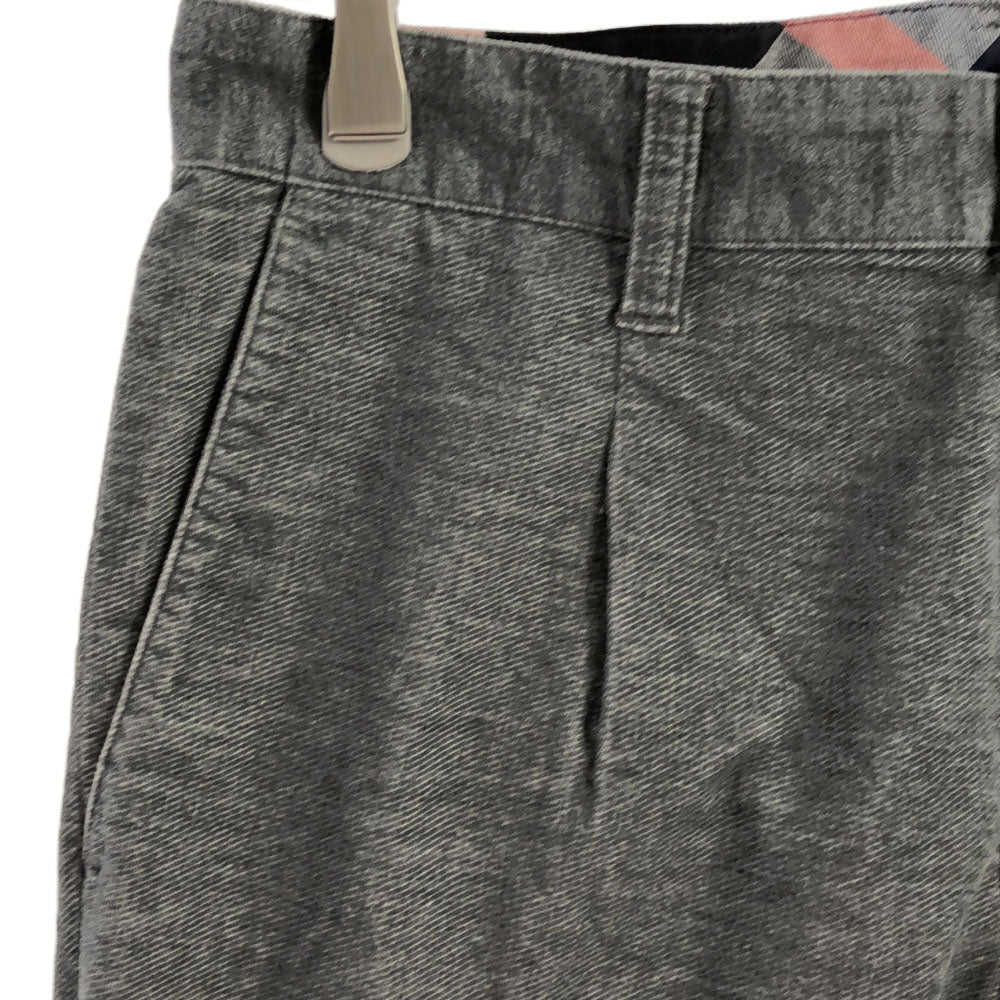 BLACK LABEL CRESTBRIDGE ブラックレーベルクレストブリッジ 三陽商会 タック パンツ L グレー メンズ