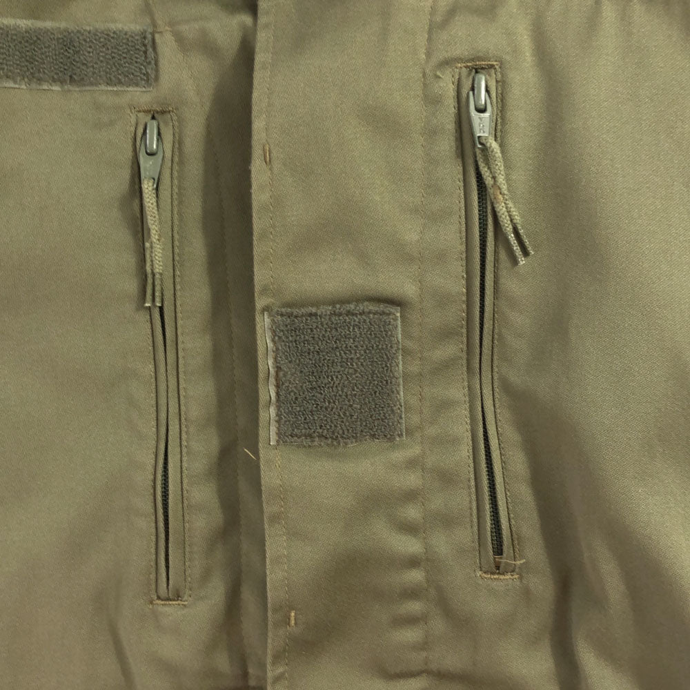 FRENCH ARMY フランス軍 90s F2ジャケット オールド 長袖 ミリタリージャケット カーキ 比翼ボタン メンズ