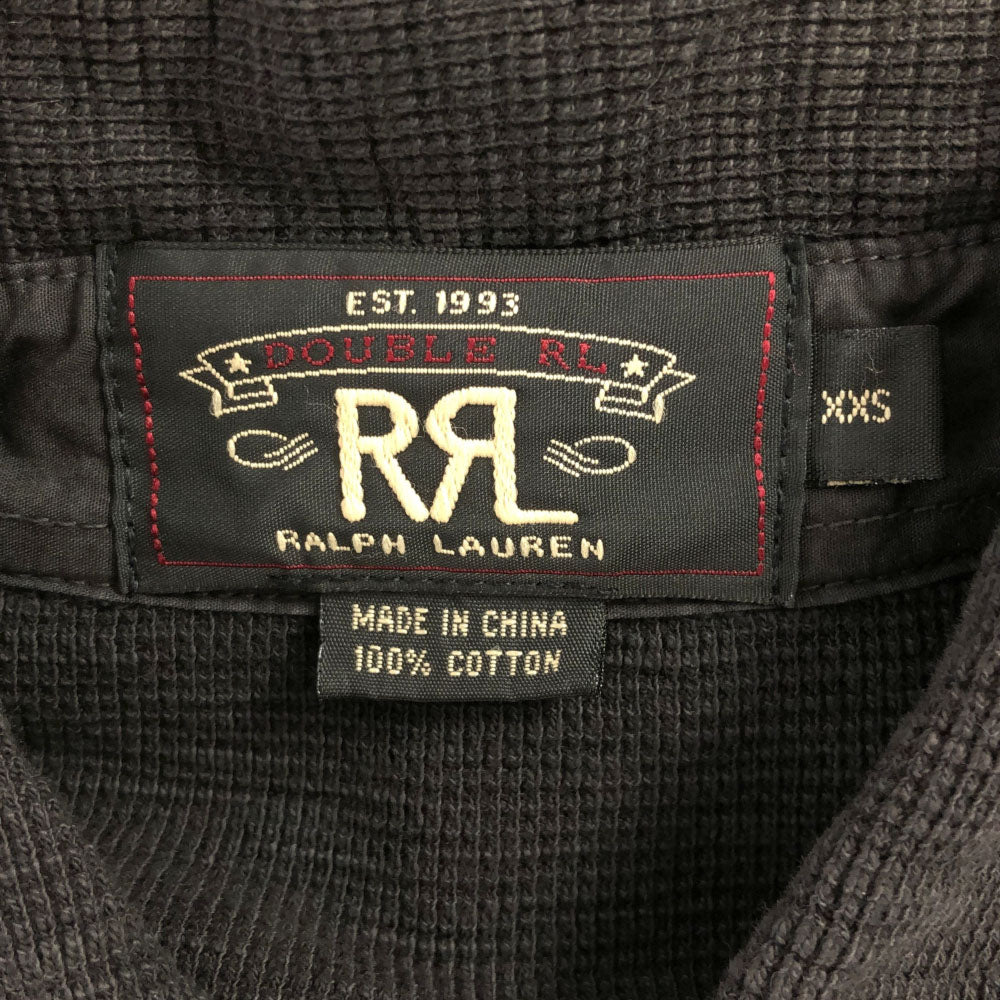RRL ダブルアールエル 1ツ星 長袖 ウエスタンシャツ XXS ブラウン RALPH LAUREN メンズ