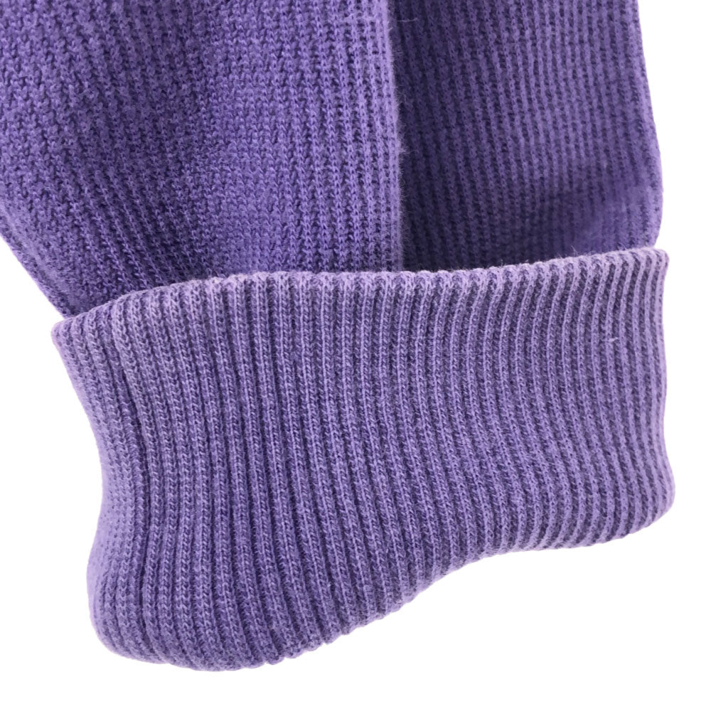 santa fe サンタフェ 日本製 プリント 長袖 トレーナー 48 パープル スウェット メンズ