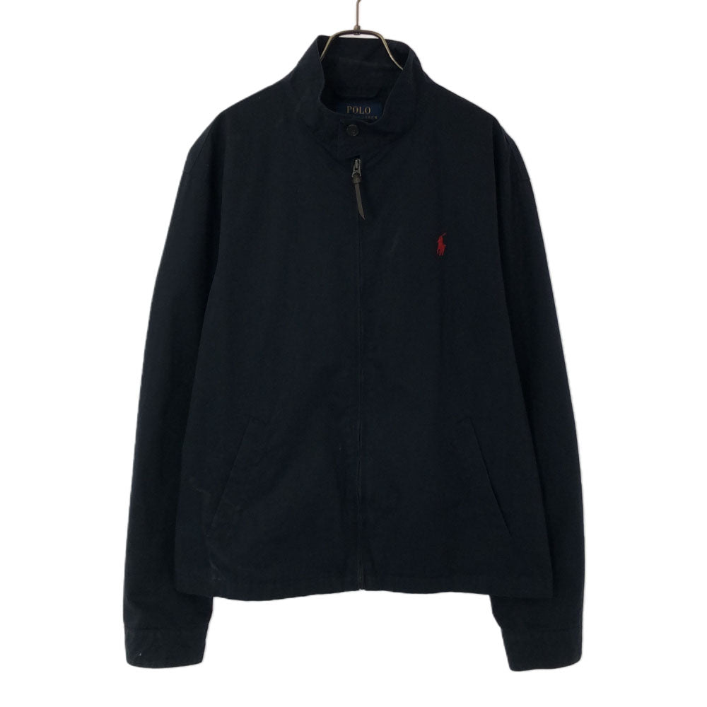 ポロラルフローレン 長袖 コットンジャケット M ネイビー POLO RALPH LAUREN メンズ