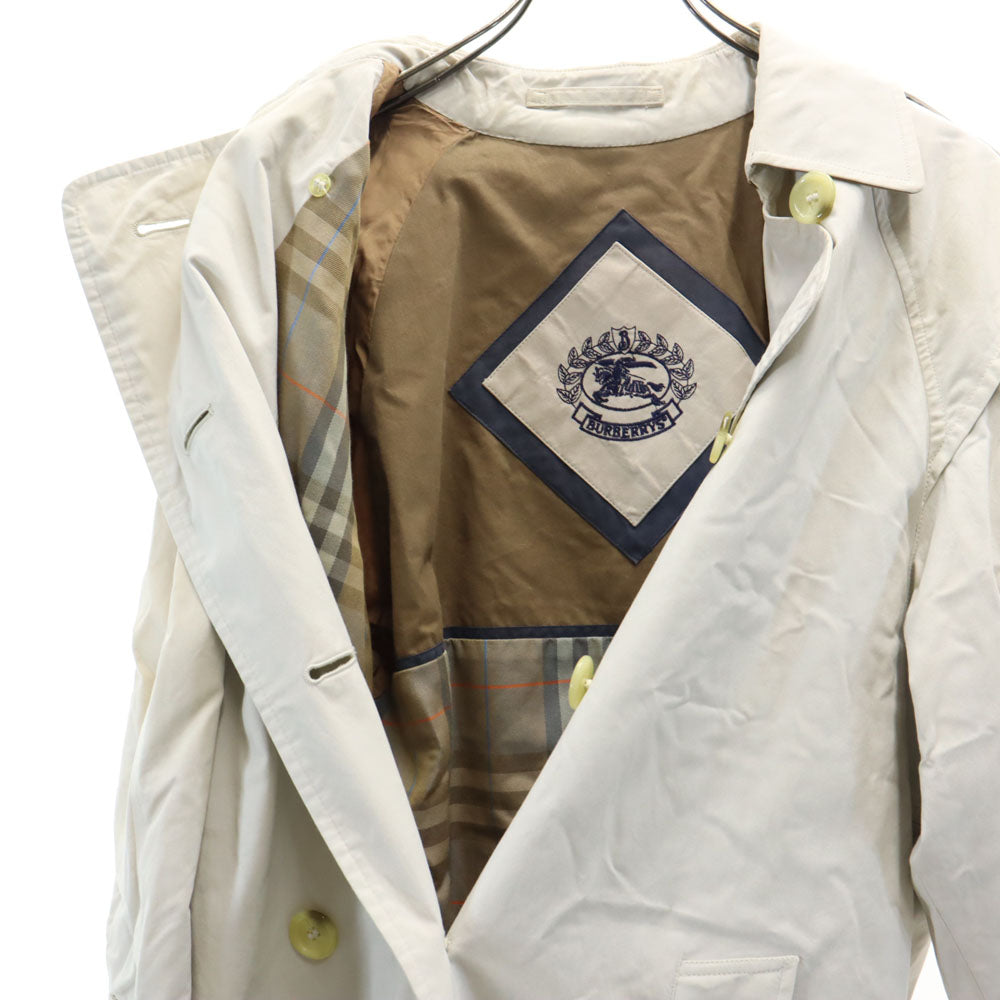 バーバリーズ 英国製 長袖 トレンチコート ベージュ Burberrys レディース