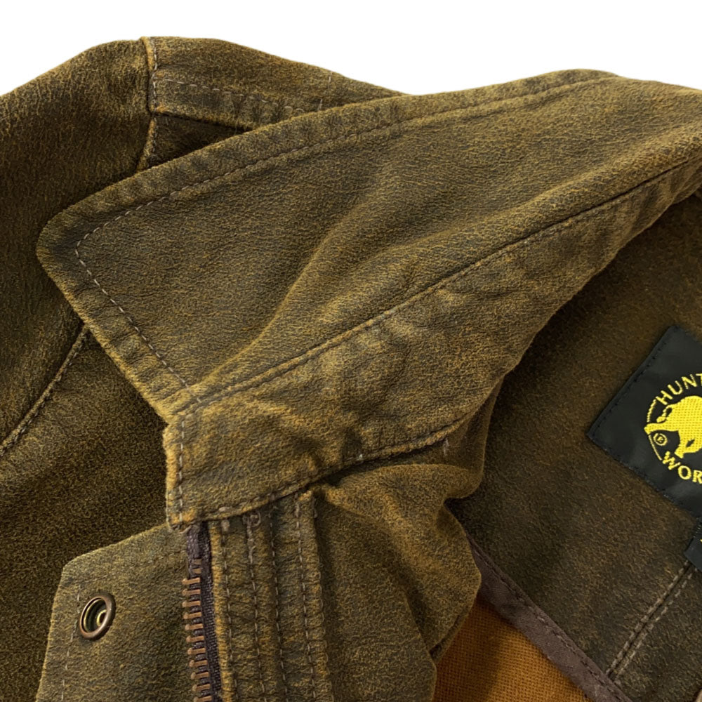 HUNTING WORLD ハンティングワールド イタリア製 ジャケット 42 ブラウン レディース