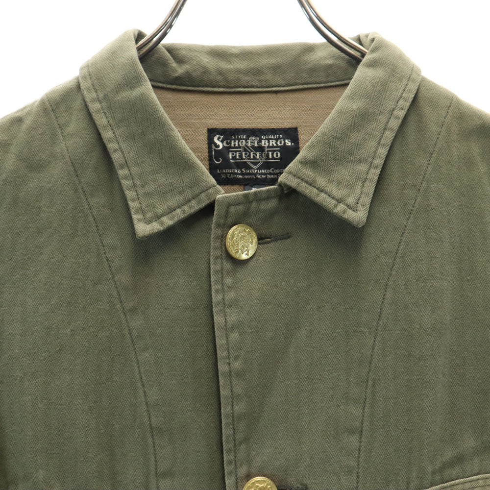 ショットブロス ミリタリージャケット S グリーン系 SCHOTT BROS メンズ