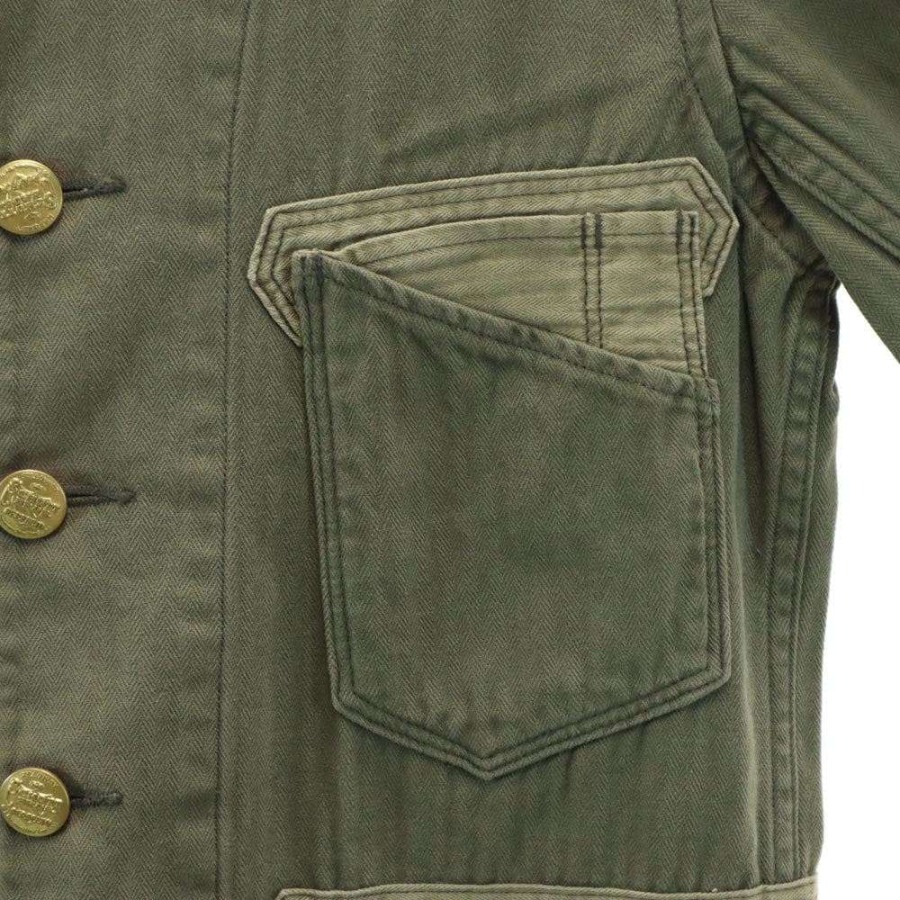 ショットブロス ミリタリージャケット S グリーン系 SCHOTT BROS メンズ