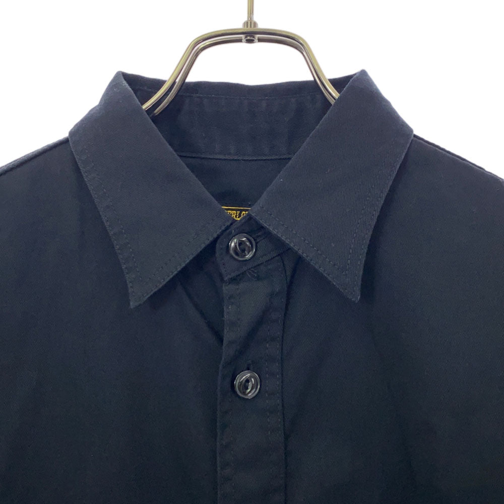 TENDERLOIN テンダーロイン 日本製 長袖 コットンシャツ S ブラック メンズ