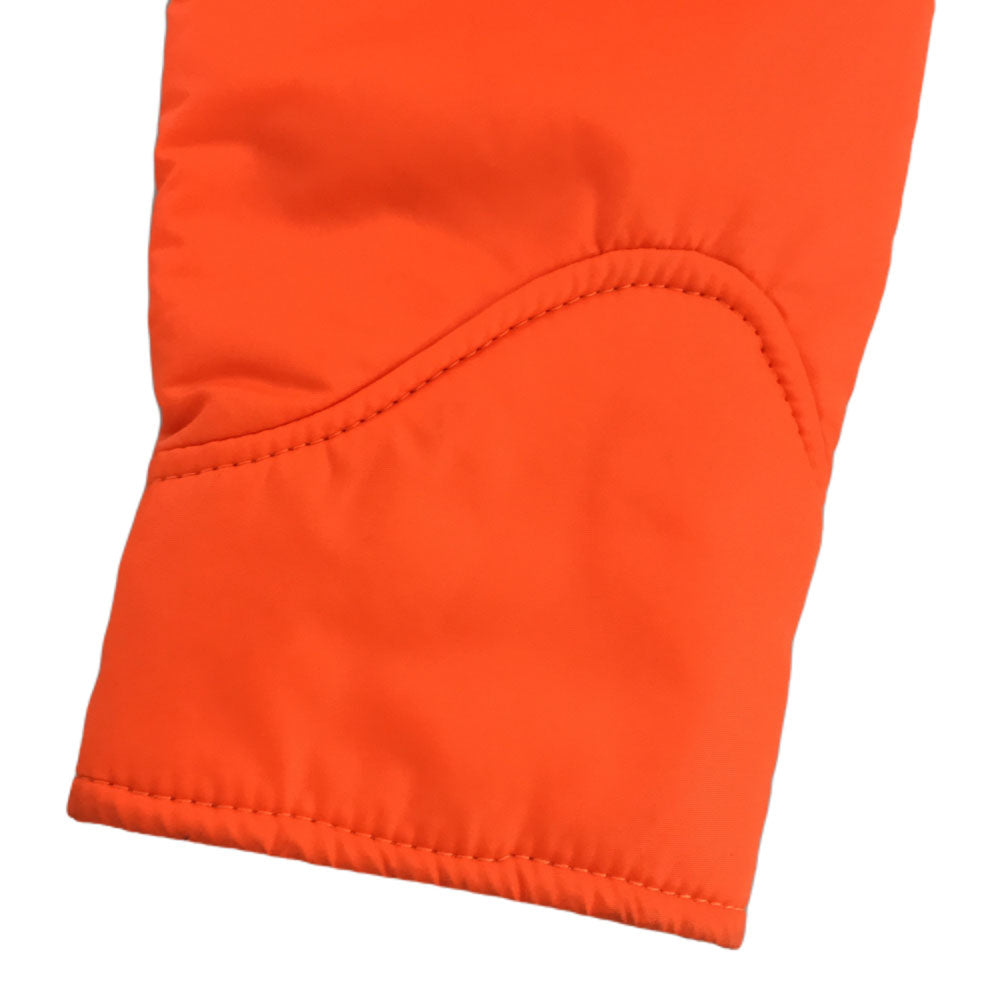 MONCLER モンクレール 80s 90s 未使用 スキー キルティングジャケット M オレンジ タグ付き オールド レディース