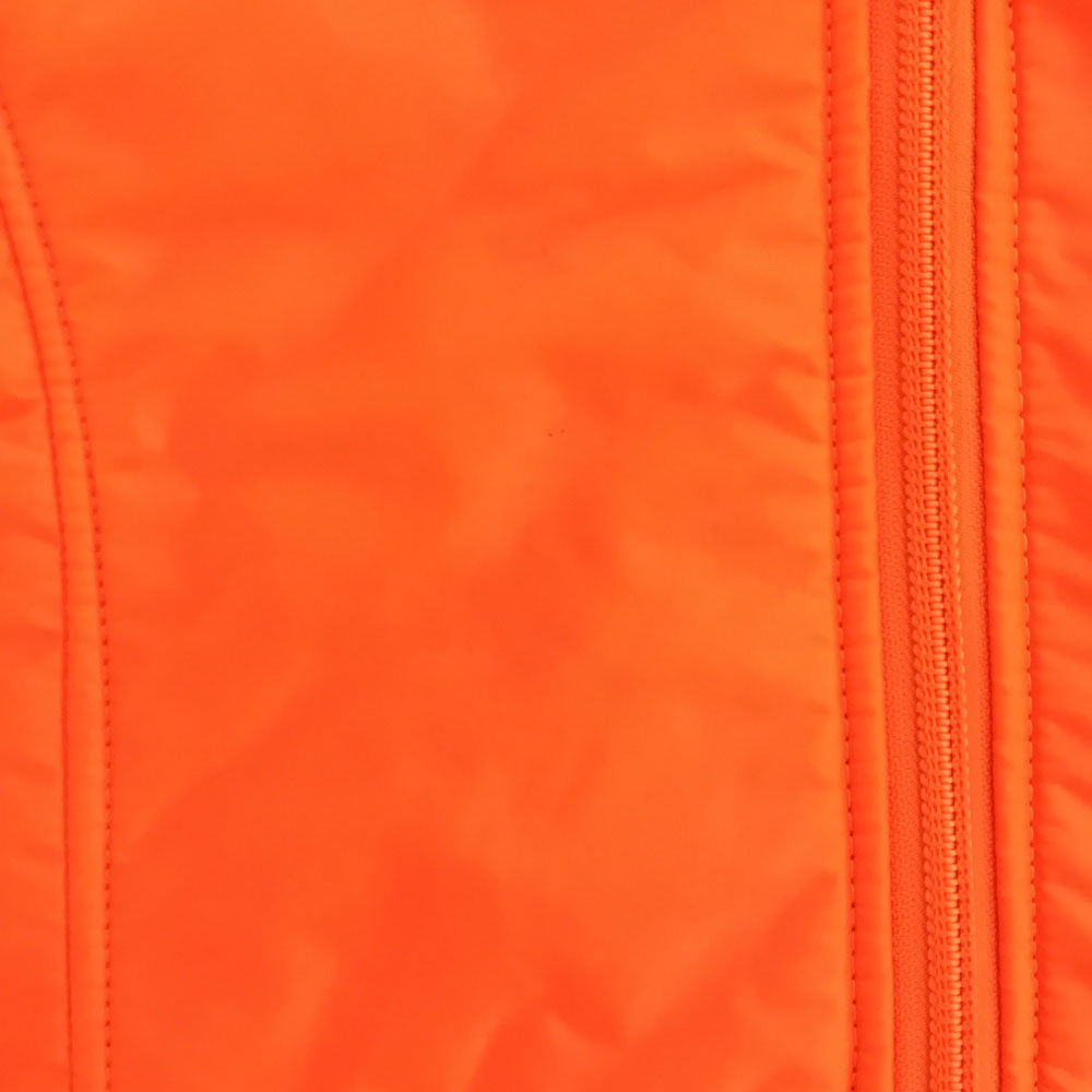 MONCLER モンクレール 80s 90s 未使用 スキー キルティングジャケット M オレンジ タグ付き オールド レディース