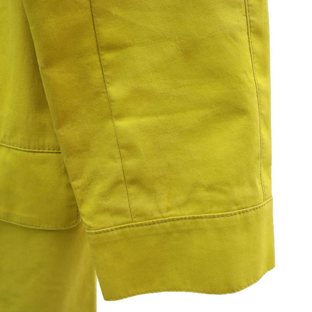 MACKINTOSH PHILOSOPHY マッキントッシュフィロソフィー 日本製 三陽商会 7分袖 トレンチコート 36 イエロー レディース