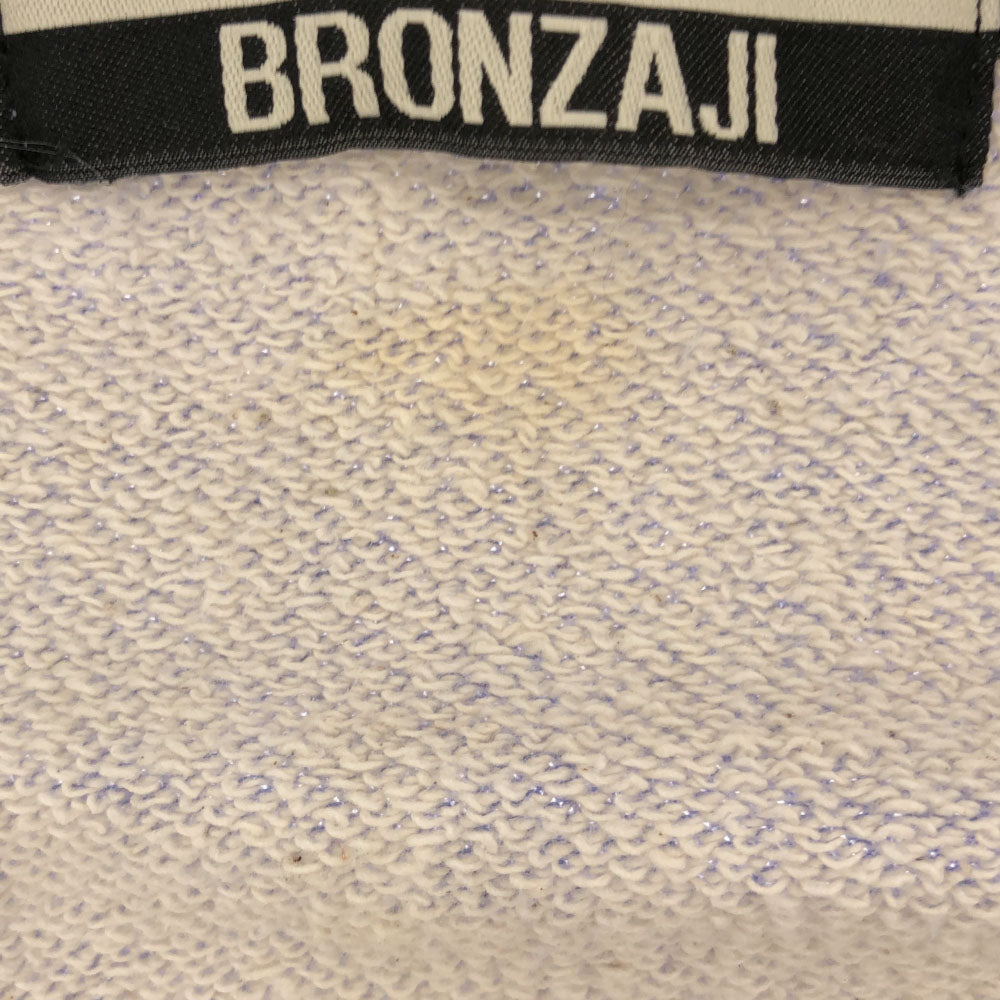 HYDROGEN ハイドロゲン BRONZAJI 袖ライン 星柄 長袖 ジップパーカー M パープル メンズ