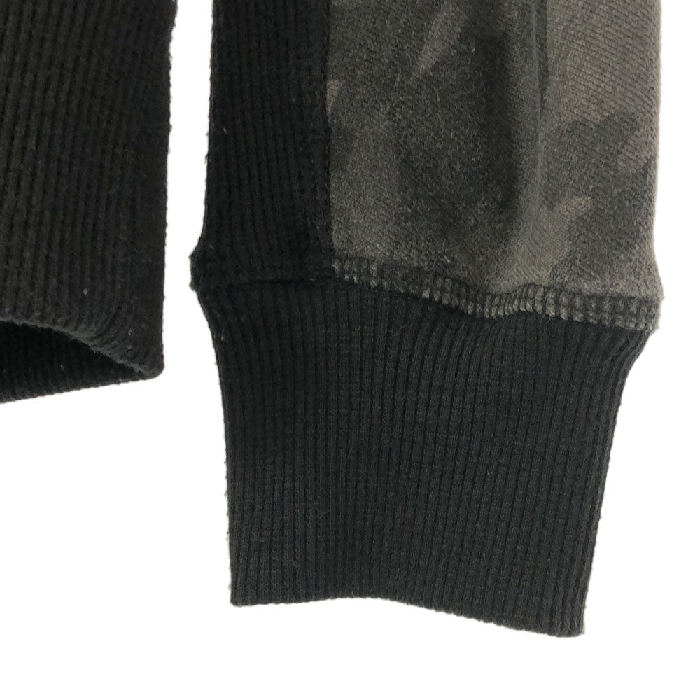 1piu1uguale3 RELAX ウノピゥウノウグァーレトレ リラックス カモフラ 長袖 ジップパーカー S グレー系 スウェット メンズ