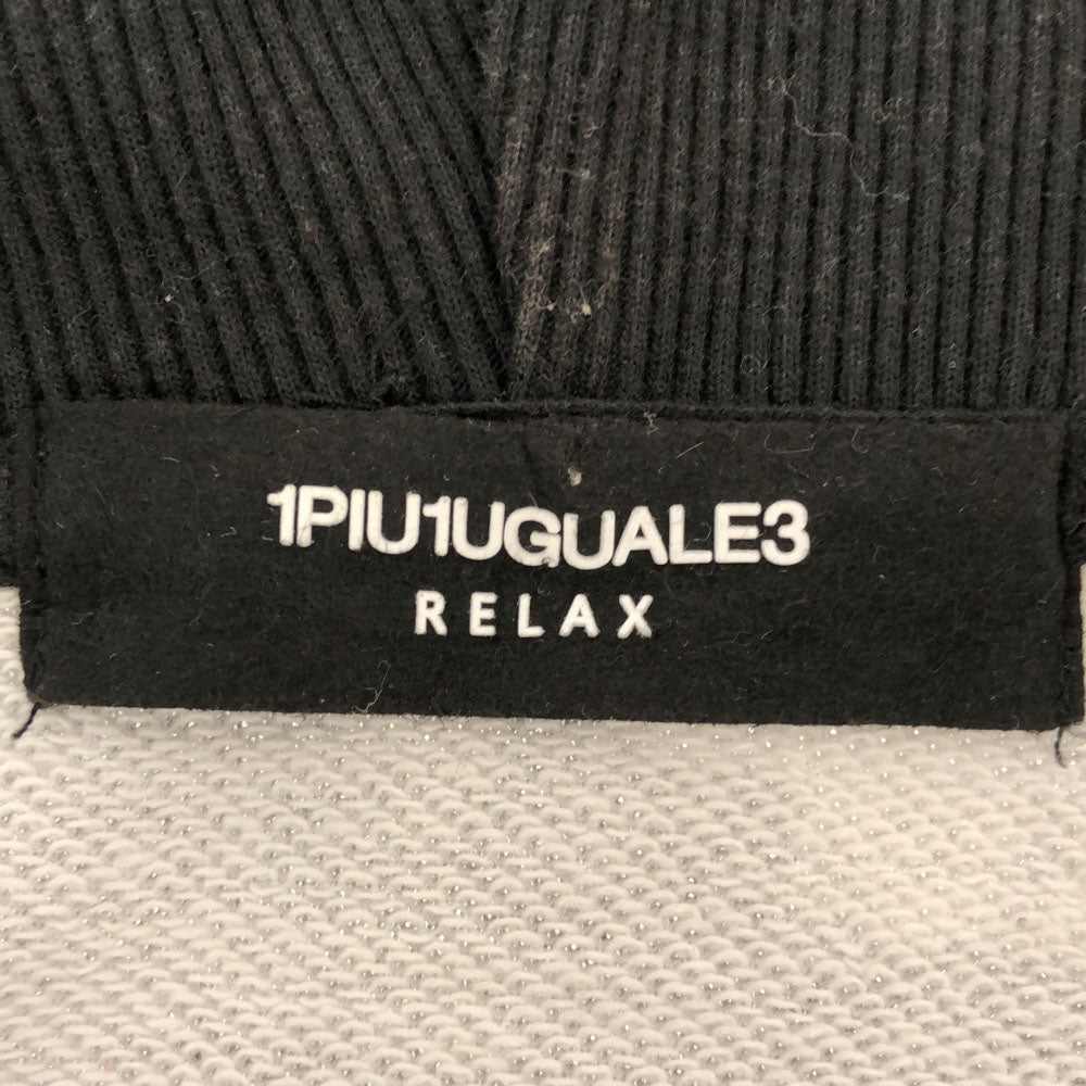 1piu1uguale3 RELAX ウノピゥウノウグァーレトレ リラックス カモフラ 長袖 ジップパーカー S グレー系 スウェット メンズ