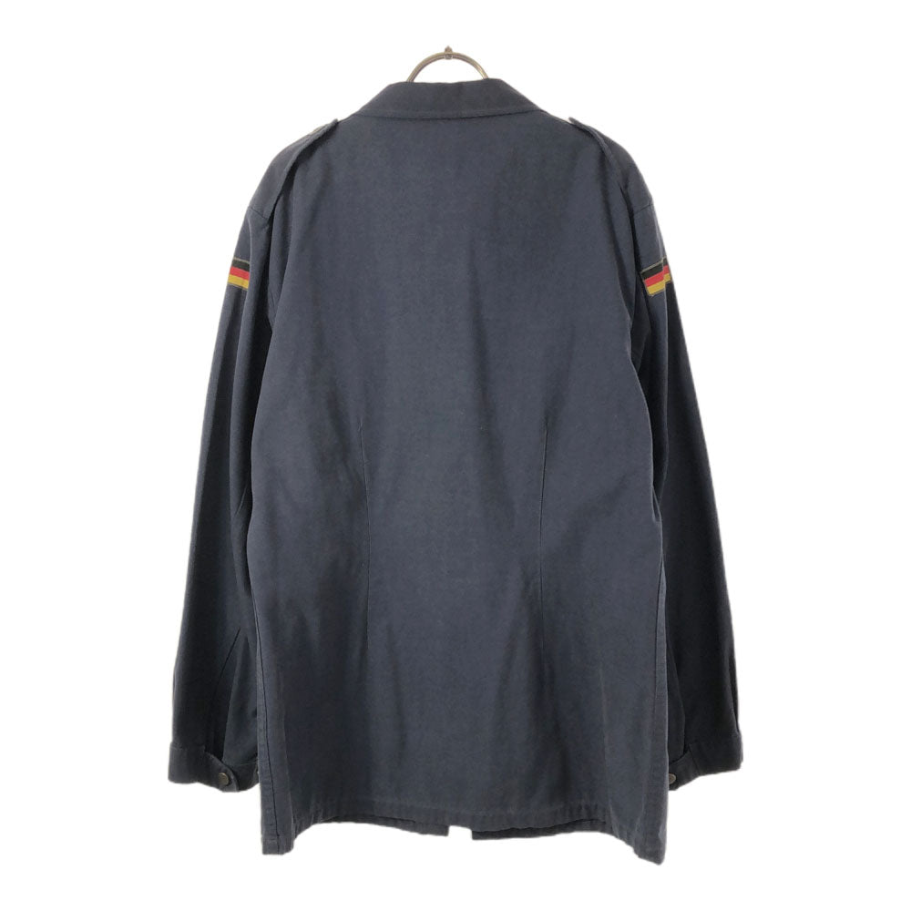 GERMAN MILITARY ドイツ軍 80s ワッペン ミリタリージャケット ネイビー オールド ヴィンテージ メンズ