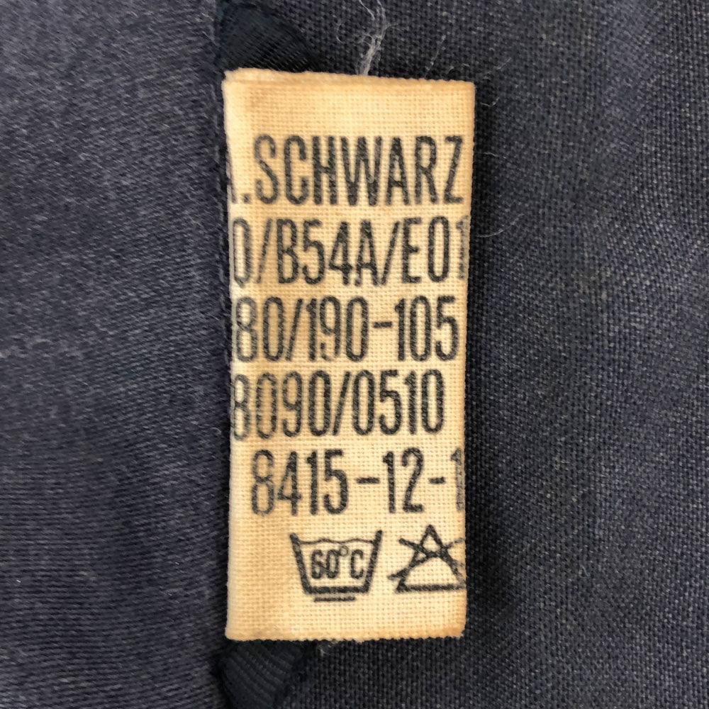 GERMAN MILITARY ドイツ軍 80s ワッペン ミリタリージャケット ネイビー オールド ヴィンテージ メンズ